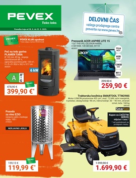 Pevex katalog september