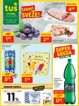 Tuš katalog do 19.8.