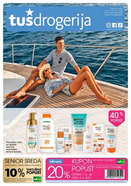 Tuš katalog drogerija do 16.8.
