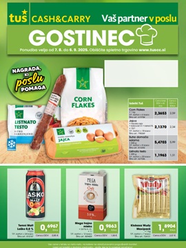 Tuš katalog Gostinec do 6.9.
