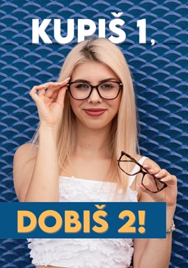 Optika Clarus katalog Kupiš 1 dobiš 2 Jesen 2025