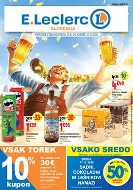 E Leclerc katalog Splet do 27.9.