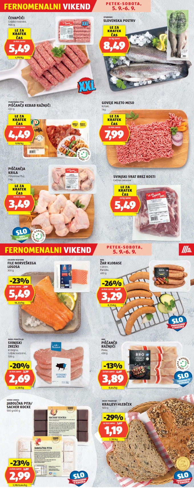 Hofer vikend akcija do 6.9.