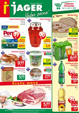 Jager katalog živila do 30.9.