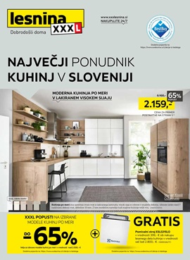 Lesnina katalog Največji ponudnik kuhinj v Sloveniji