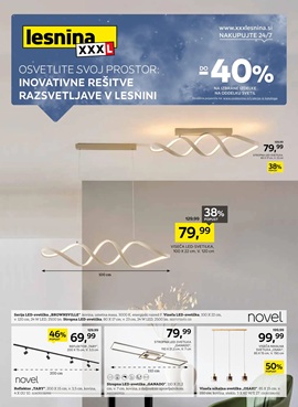 Lesnina katalog Osvetlite svoj prostor