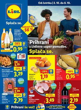 Lidl katalog živila do 8.10.