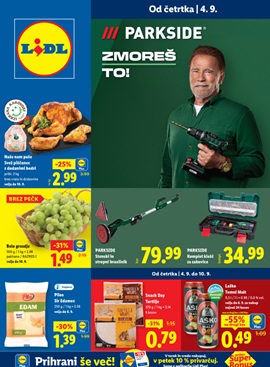 Lidl katalog živila do 10.9.