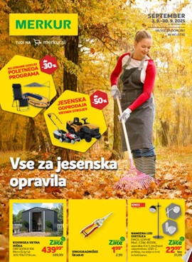 Merkur katalog Vse za jesenska opravila