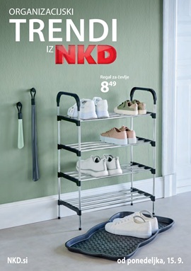 NKD katalog Organizacijski trendi in posteljina