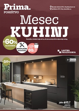 Prima katalog september Mesec kuhinj