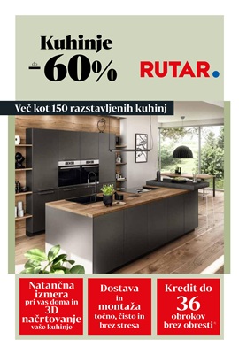 Rutar katalog Kuhinje do -60%