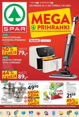 Spar katalog Mega prihranki do 7.10.