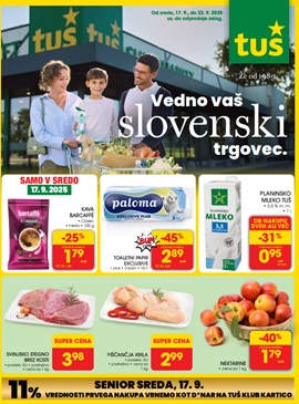 Tuš katalog do 23.9.