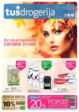 Tuš katalog drogerija do 20.9.