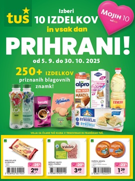 Tuš katalog Mojih 10 do 30.10.