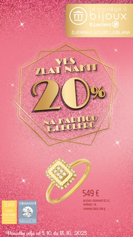 E Leclerc katalog Zlatarna