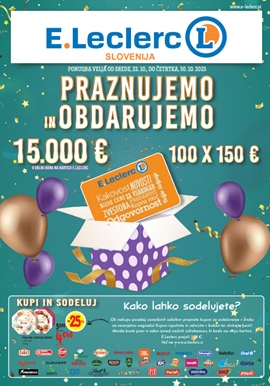 E Leclerc katalog živila do 30.10.