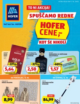 Hofer katalog od 9.10.