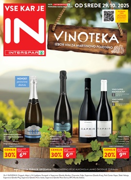 Interspar katalog Vinoteka