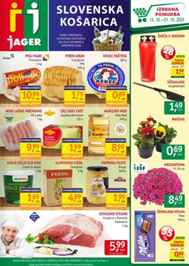 Jager katalog živila do 21.10.