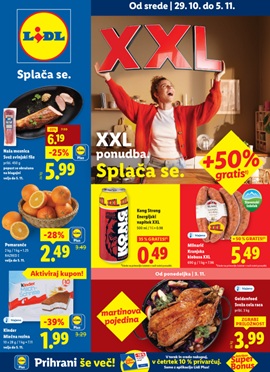 Lidl katalog živila do 5.11.
