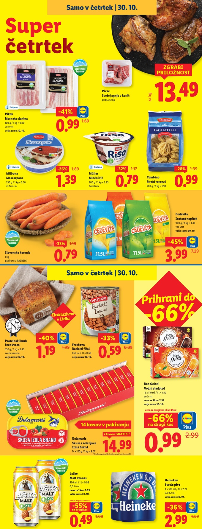 Lidl super četrtek 30.10. Lidl super četrtek 30.10.