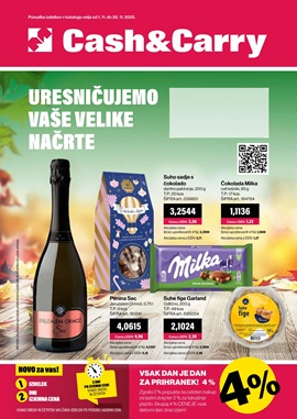 Mercator katalog Cash & Carry november 2025 Mercator katalog Cash & Carry november 2025