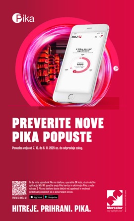 Mercator katalog Pika oktober 2025