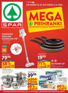Spar katalog Mega prihranki do 4.11.