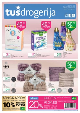 Tuš katalog drogerija do 18.10.