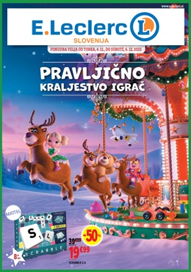 E Leclerc katalog Pravljično kraljestvo igrač 2025