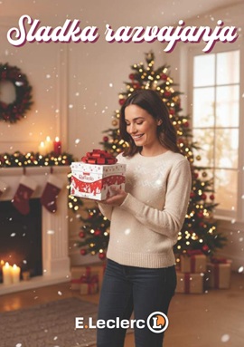 E Leclerc katalog Sladka razvajanja