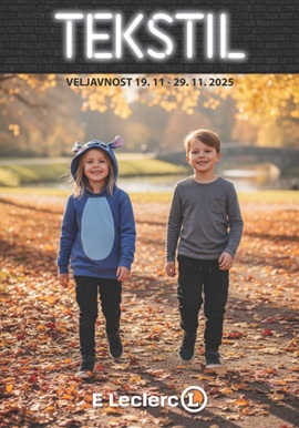 E Leclerc katalog tekstil do 29.11.
