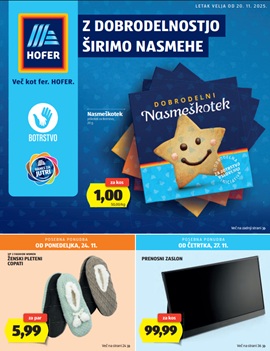 Hofer katalog od 20.11.