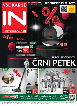 Interspar katalog Črni petek 2025