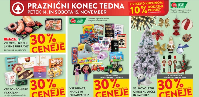 Spar in Interspar vikend akcija