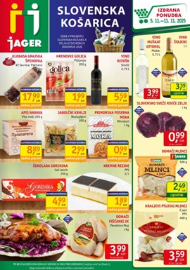 Jager katalog živila do 11.11.