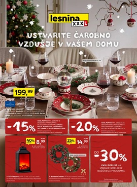 Lesnina katalog Ustvarite čarobno vzdušje v vašem domu