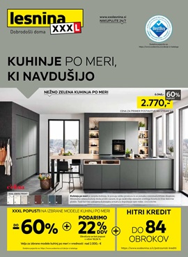 Lesnina katalog Kuhinje po meri, ki navdušijo