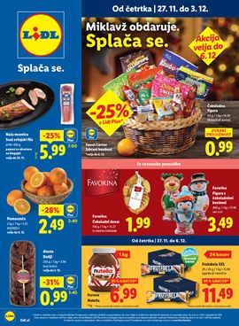 Lidl katalog živila do 3.12.