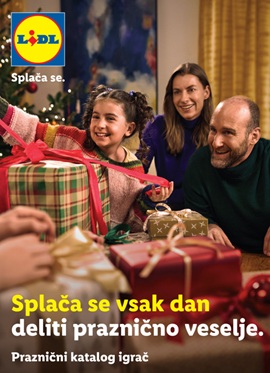 Lidl katalog Igrače Božič