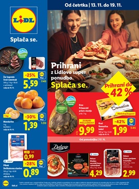 Lidl katalog živila do 19.11.