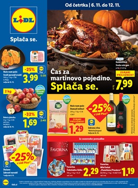 Lidl katalog živila do 12.11.