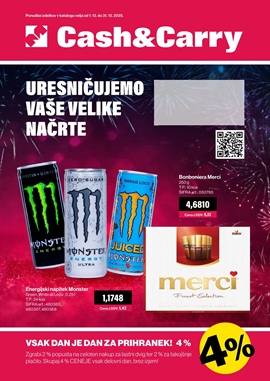 Mercator katalog Cash & Carry december 2025