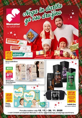 Mercator katalog Nega in darila za vso družino