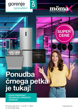 Momax katalog Črni petek