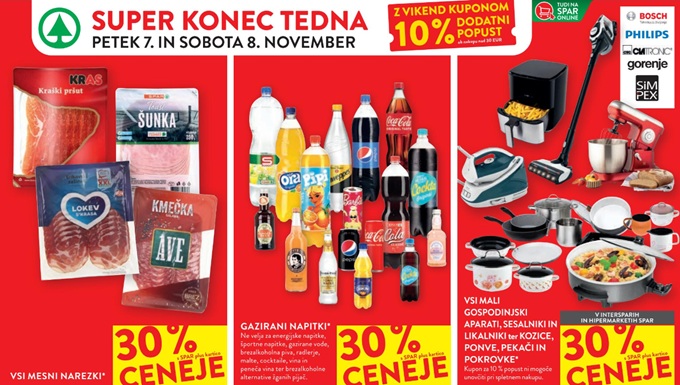 Spar in Interspar vikend akcija