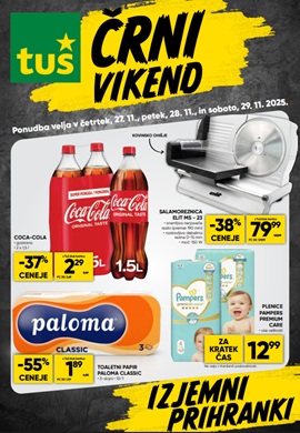 Tuš katalog Črni vikend do 29.11.