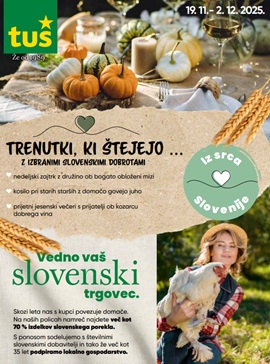 Tuš katalog Slovenske dobrote do 2.12.